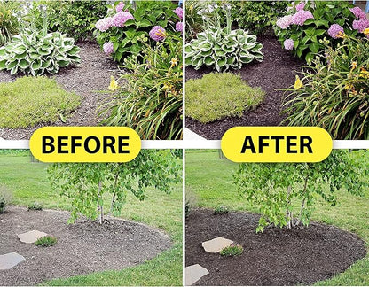 Red Mulch Color Concentrate - Quart - Treats 2,800 Sq. Ft. - Deep Burgundy Red Mulch Dye Spray