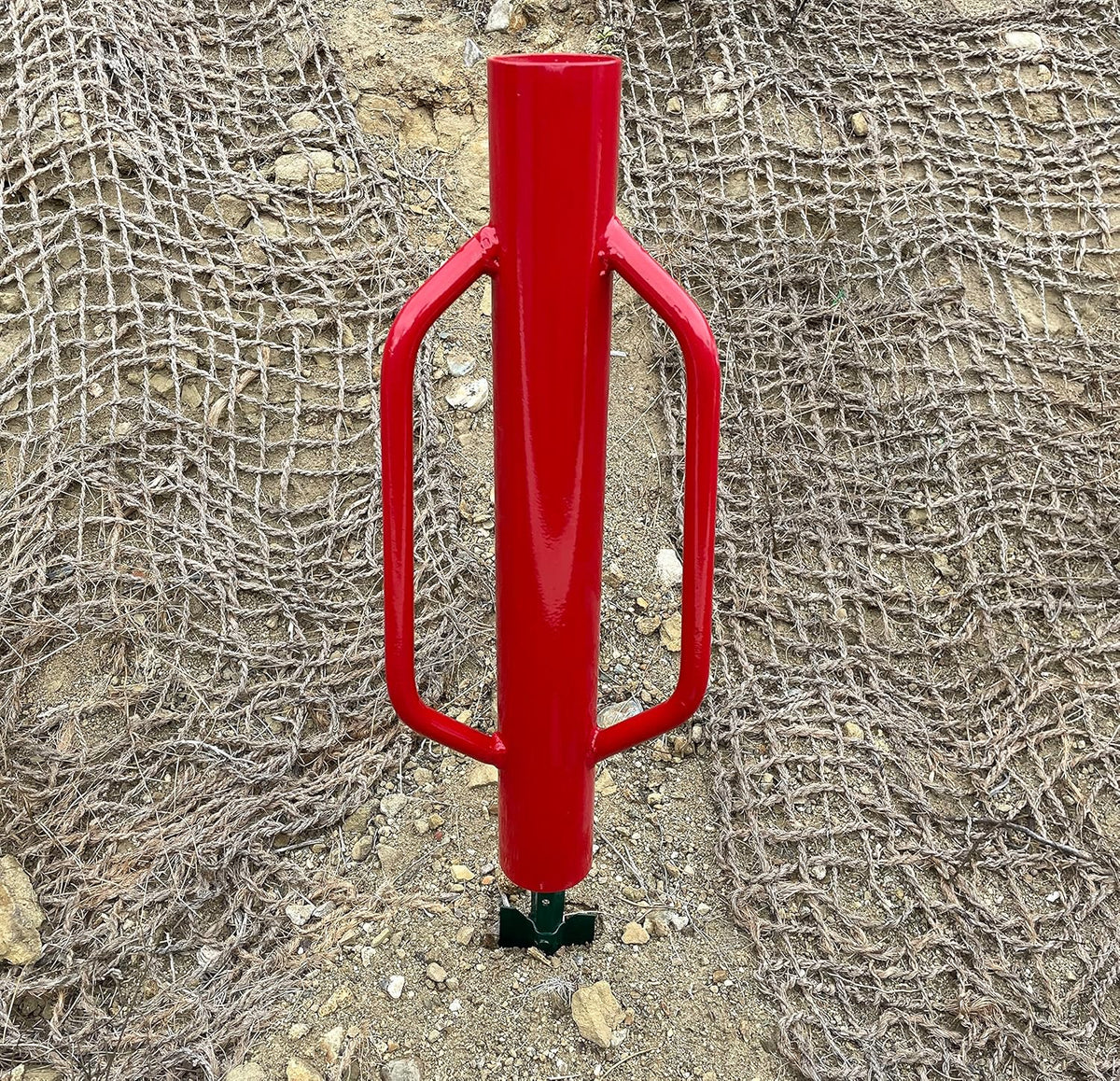 Sandbaggy U & T Post Driver, 30% More Heavier & Sustainable Than Competitors - 15.5 lb Fence Post