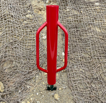 Sandbaggy U & T Post Driver, 30% More Heavier & Sustainable Than Competitors - 15.5 lb Fence Post