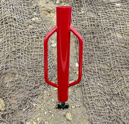 Sandbaggy U & T Post Driver, 30% More Heavier & Sustainable Than Competitors - 15.5 lb Fence Post