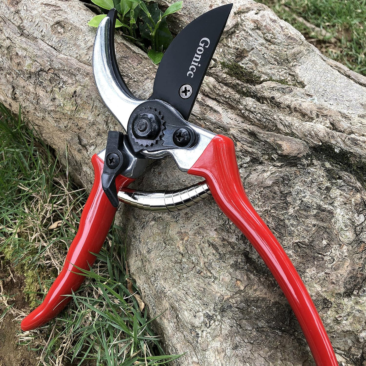 gonicc 8" Professional Sharp Bypass Pruning Shears (GPPS-1002), Tree Trimmers Secateurs,Hand