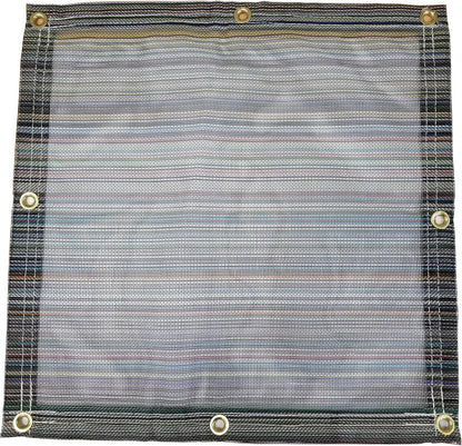 10 Ft. x 38 Ft. Multi-Colored 10 Oz. Vinyl Coated Mesh Tarp