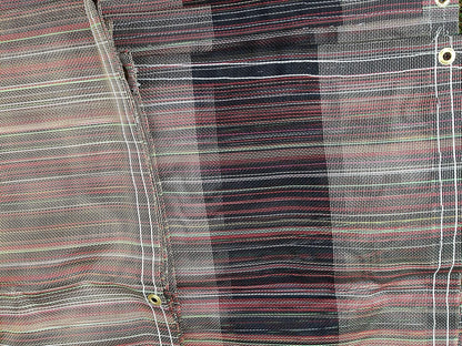 10 Ft. x 38 Ft. Multi-Colored 10 Oz. Vinyl Coated Mesh Tarp