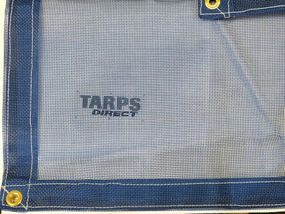 20 Ft. x 26 Ft. Blue 10 Oz. Vinyl Coated Mesh Tarp